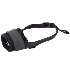 Pet Dog Muzzle Mask Adjustable Dog Mouth Cover with Breathable Mesh Adjustable at Neck Snout for Anti Biting Barking Chewing (Option: M)