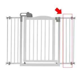 One- Touch Gate (Option: Touch Gate II Extension in White)