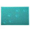 Dog Cat Bowl Mat Pet Food Water Feeding Mat Non-slip Pet Dish Tray Mat Paw Clean Placemat